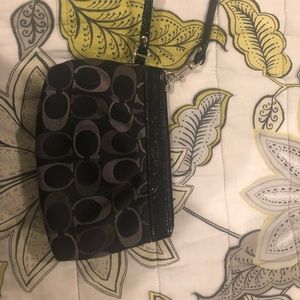 Coach wristlet slightly used
